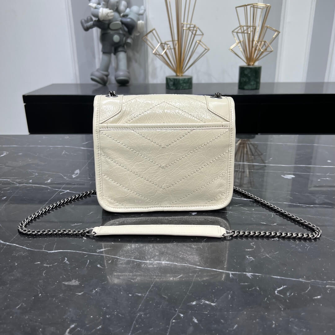 ys l 583103 niki musette bag 19cm milk white