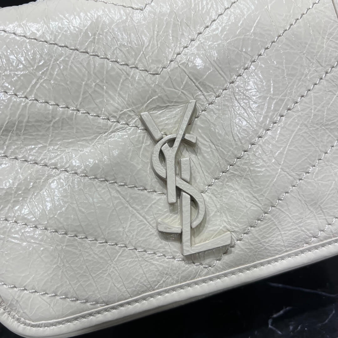 ys l 583103 niki musette bag 19cm milk white