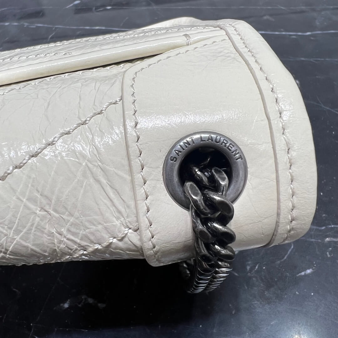 ys l 583103 niki musette bag 19cm milk white