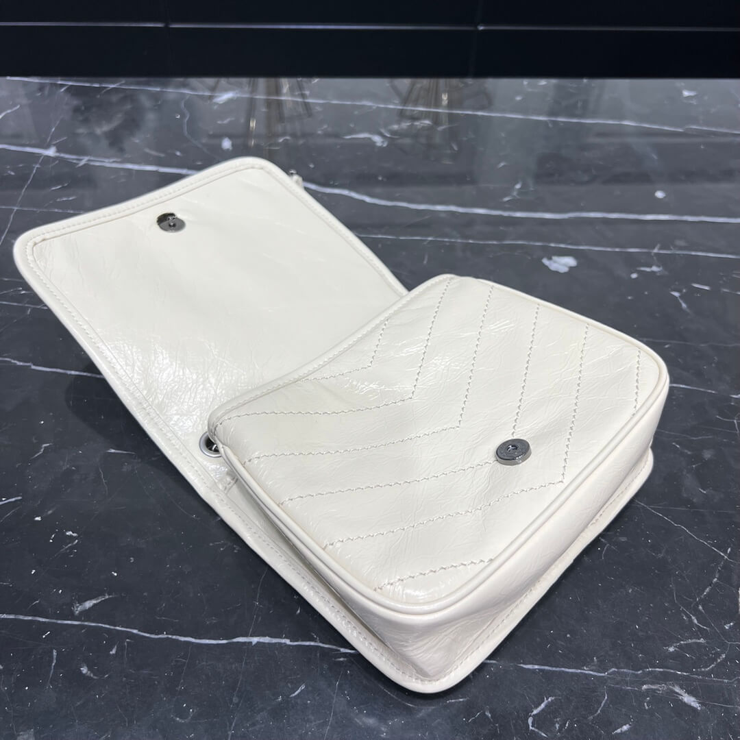 ys l 583103 niki musette bag 19cm milk white