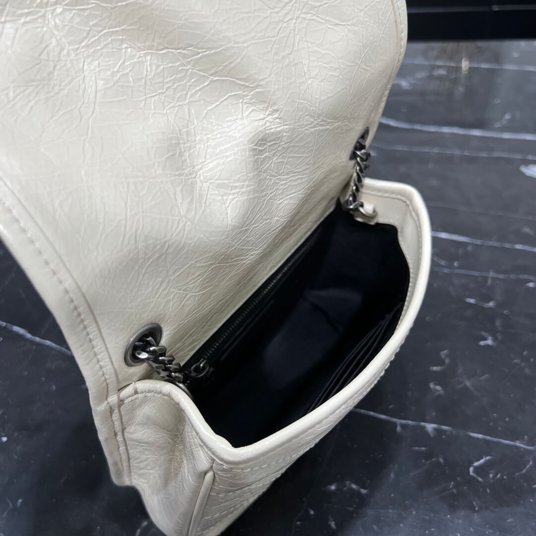 ys l 583103 niki musette bag 19cm milk white