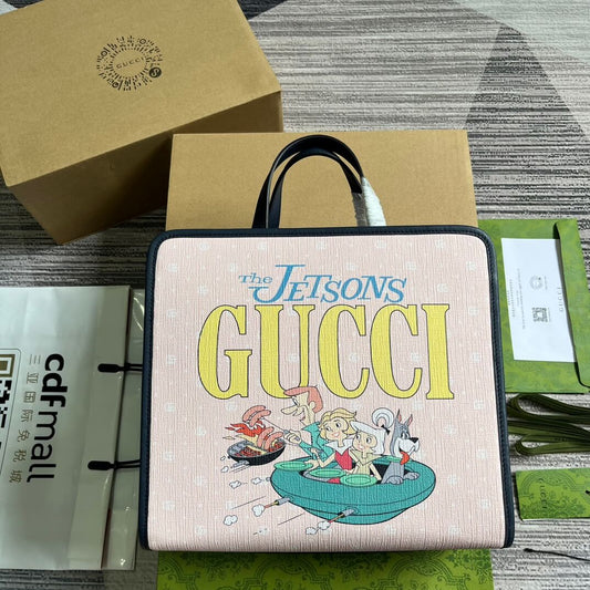 gc 605614 handbag 28 5cm pink jason pattern
