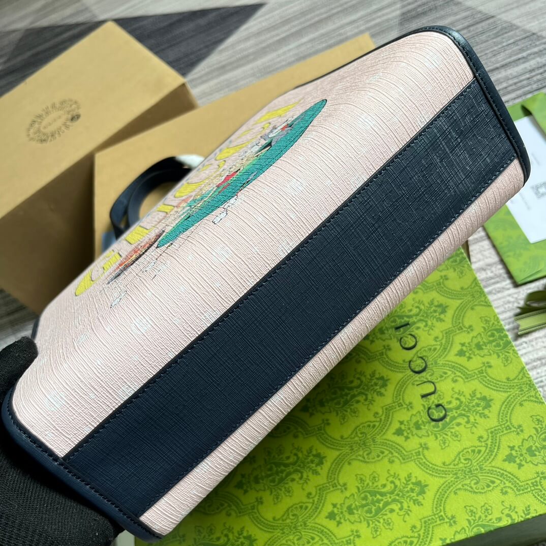 gc 605614 handbag 28 5cm pink jason pattern