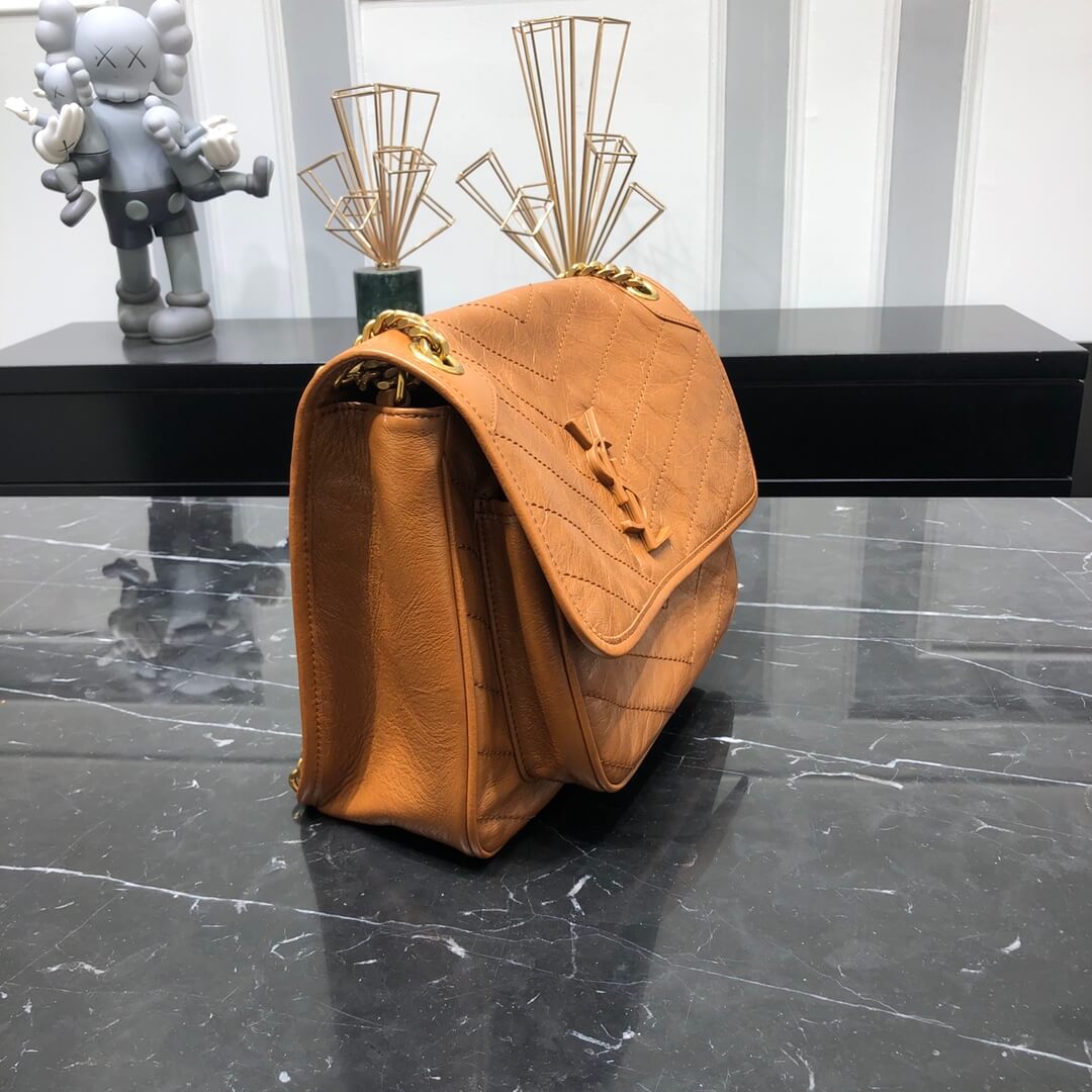 brown crossbody leather bag