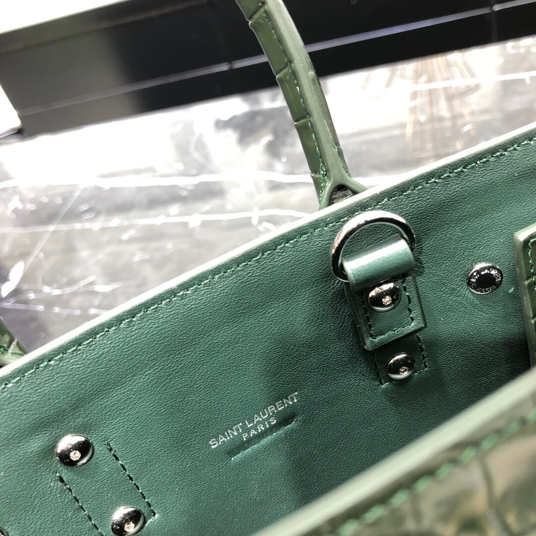 YS-L340778 shoulder bag Handbag green Leather