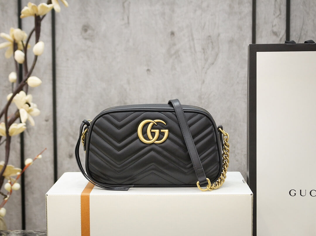 GC-447632 Marmont black Leather Big size