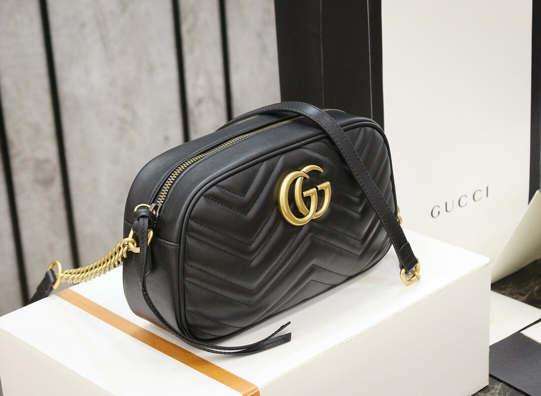 GC-447632 Marmont black Leather Big size