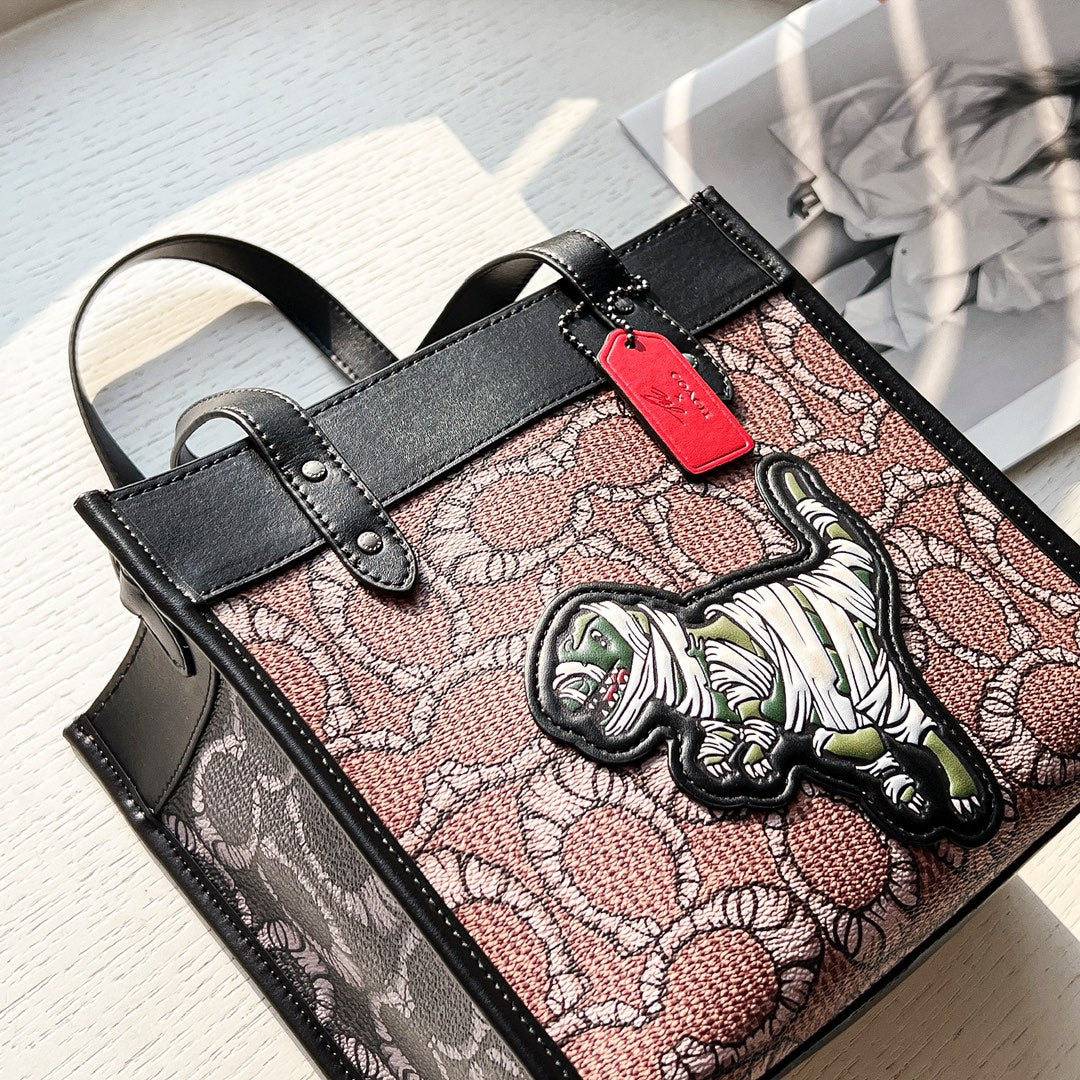 COA TOTES BAG  C6971 DINOSAUR C6971