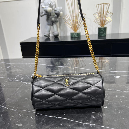 CHAIN BAG BLACK GOLD 