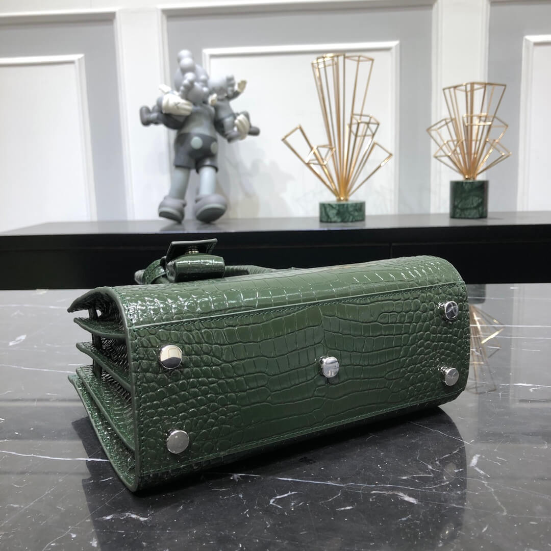 YS-L340778 shoulder bag Handbag green Leather