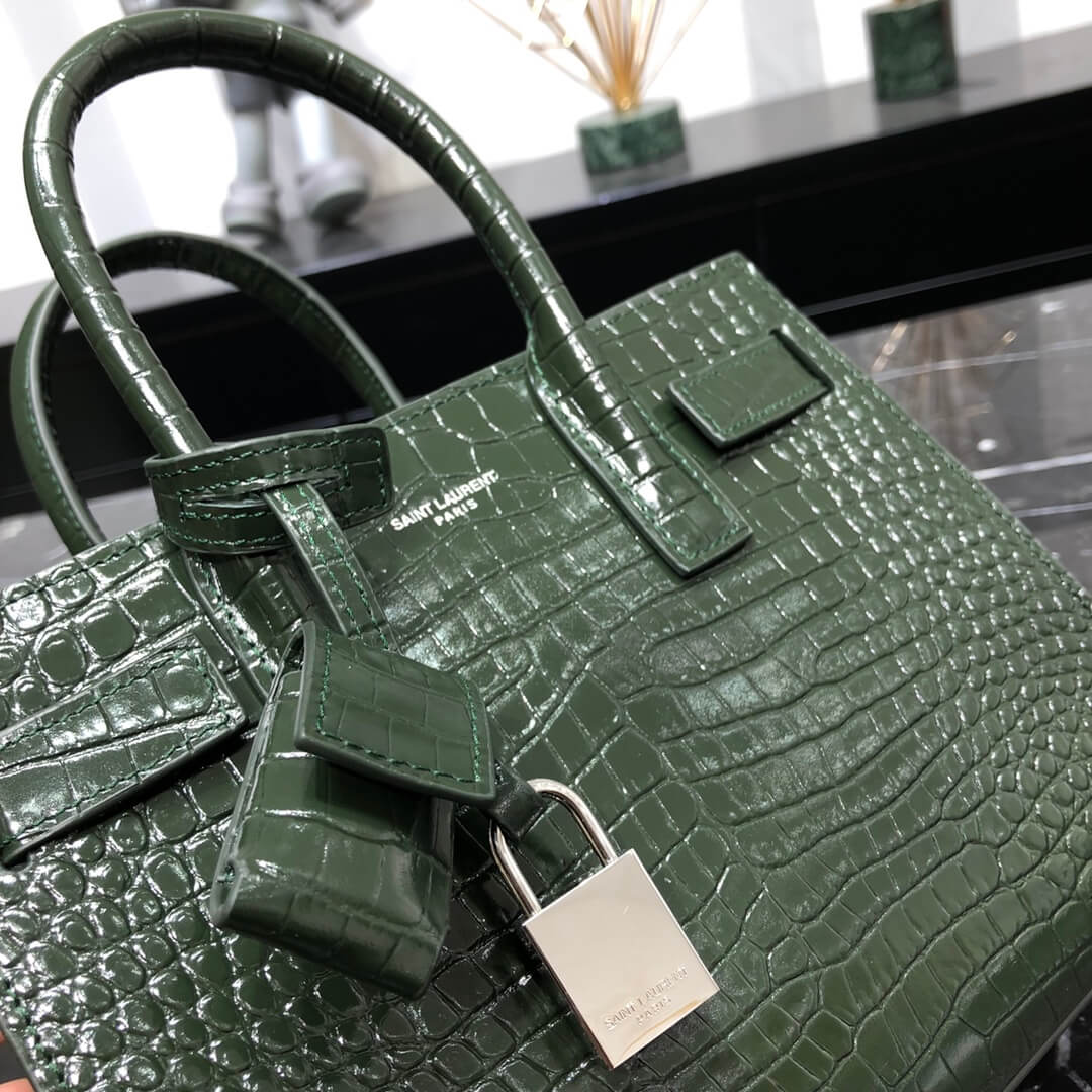 YS-L340778 shoulder bag Handbag green Leather