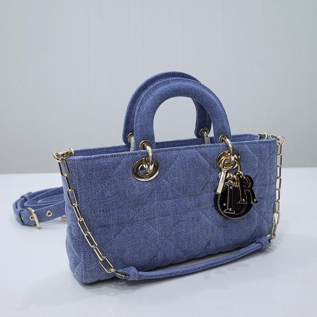 DO 8015 Lady D-Joy Handbag blue-2 26cm