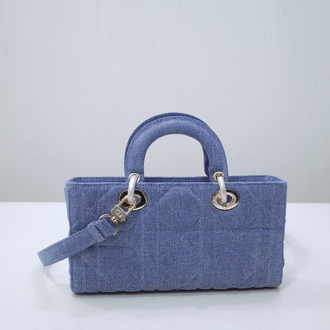 DO 8015 Lady D-Joy Handbag blue-2 26cm