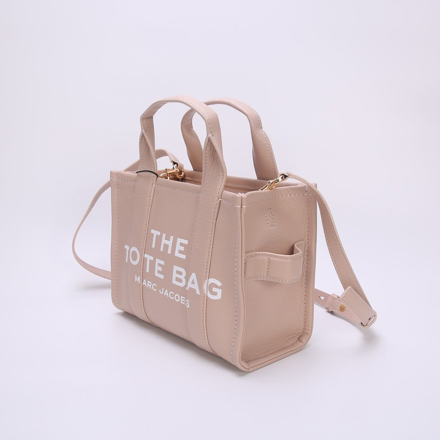 M-J TOTE LEATEHR BAGS APRICOT