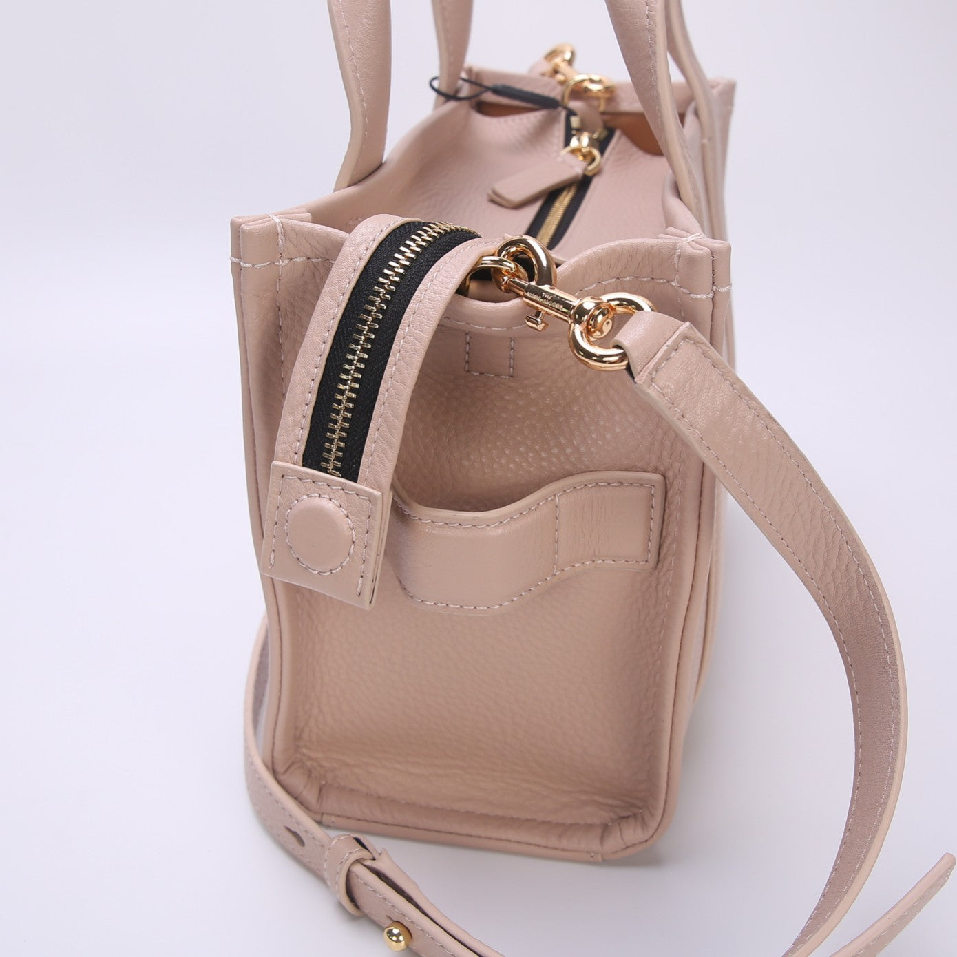 M-J TOTE LEATEHR BAGS APRICOT