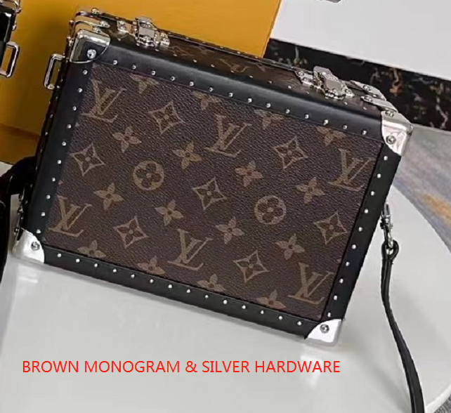 M20251 CLUTCH BOX MONOGRAM ECLIPSE CANVAS