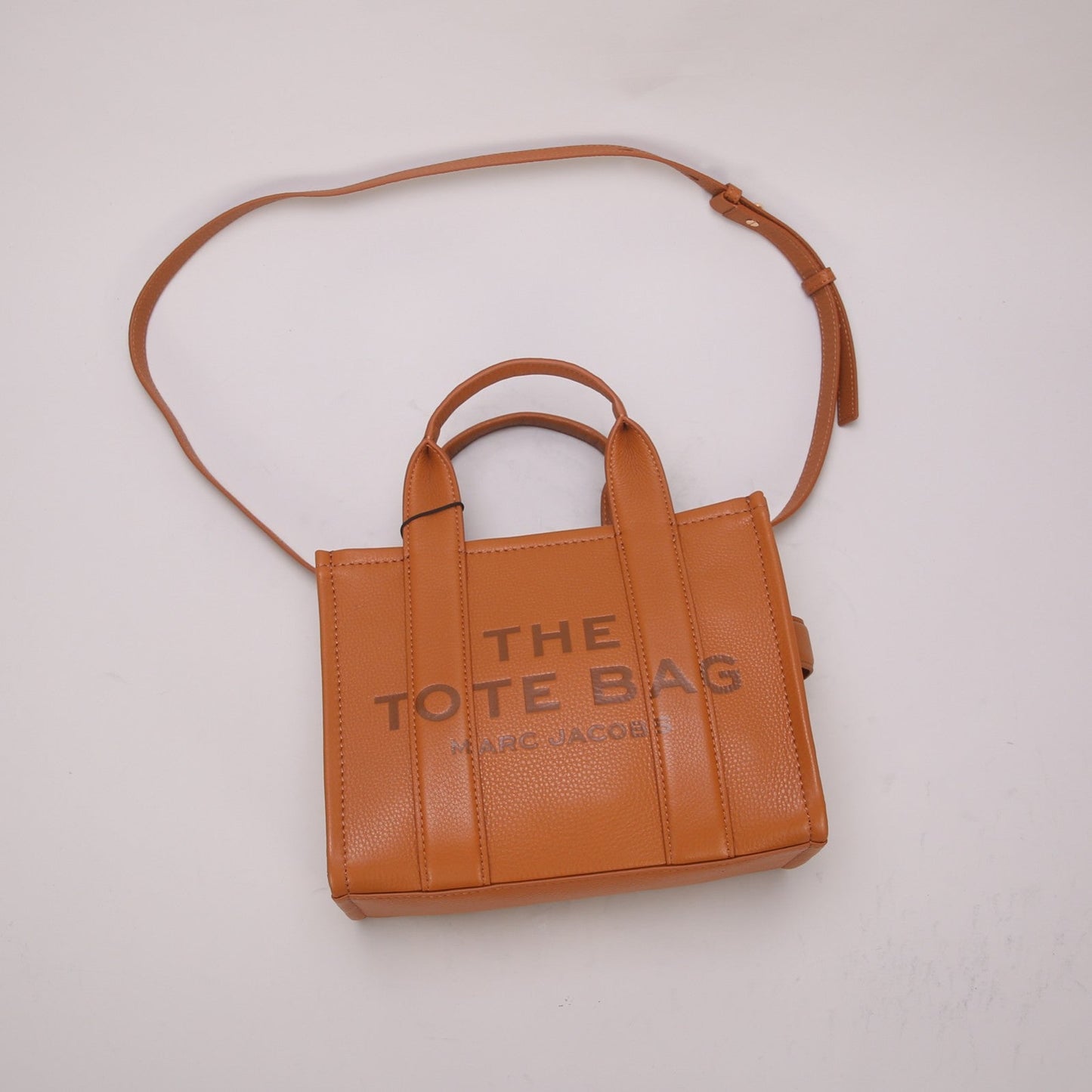 M-J TOTE LEATHER BAGS BROWN