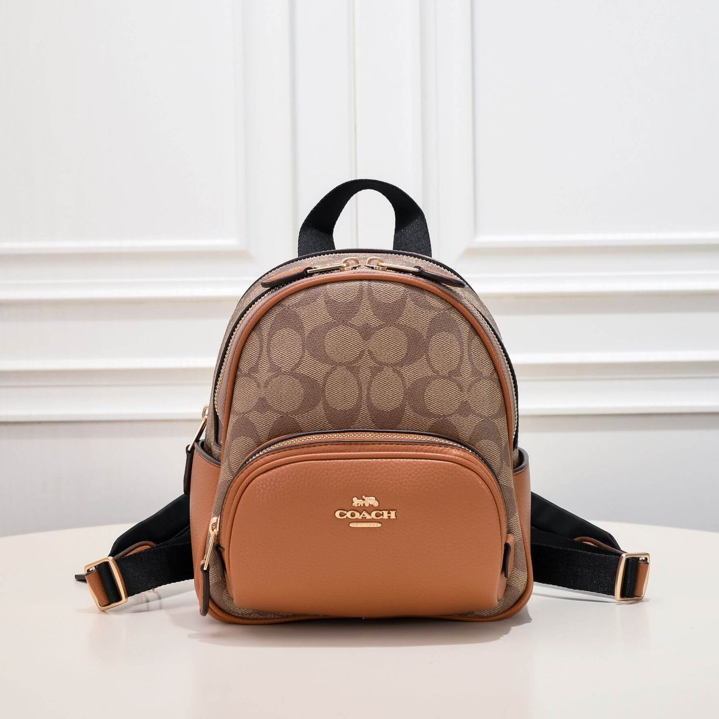 COACH new design Court small backpack C8604 Brown