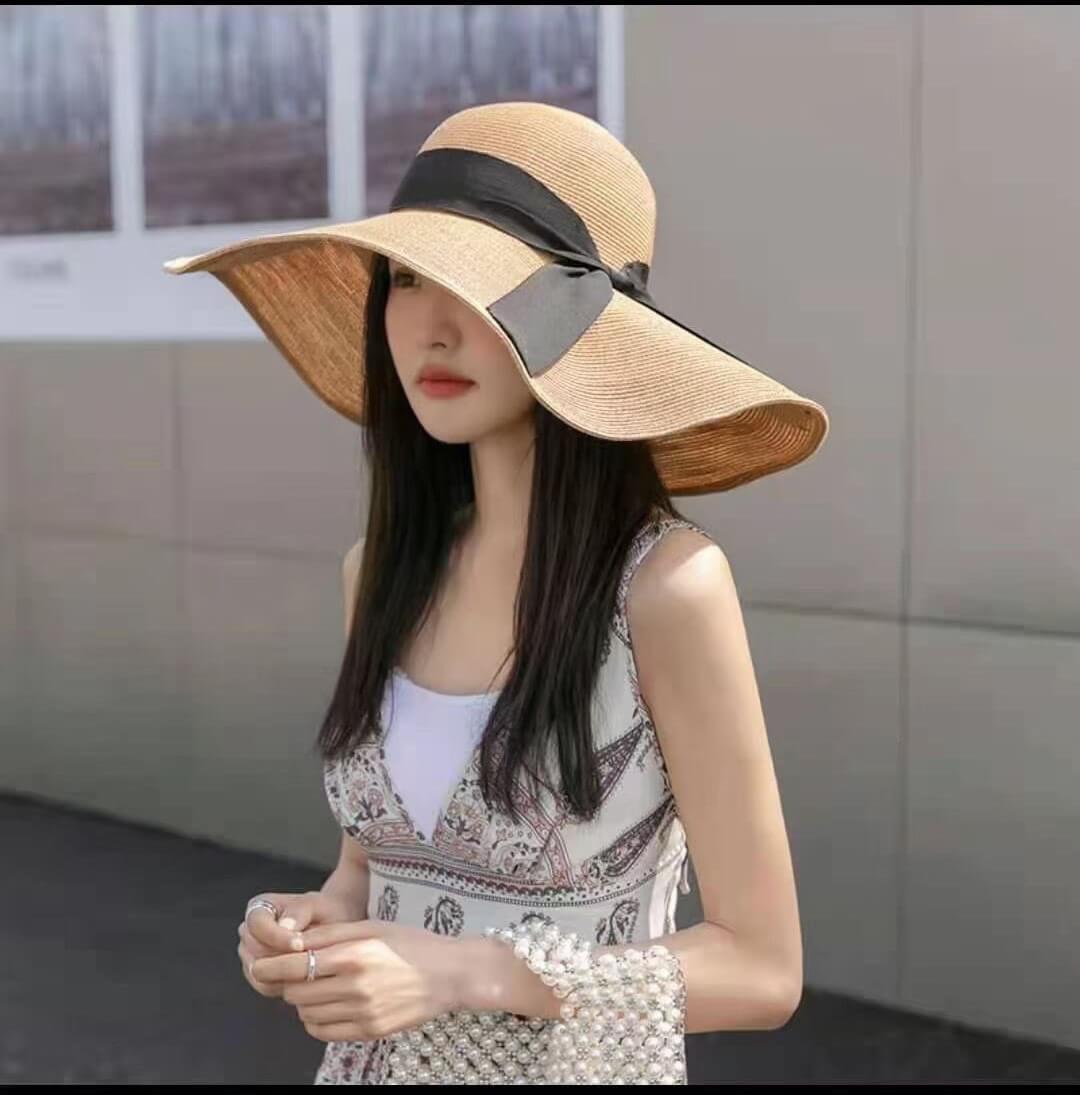 Chanel's New Big brim Straw Hat MZ13168A3