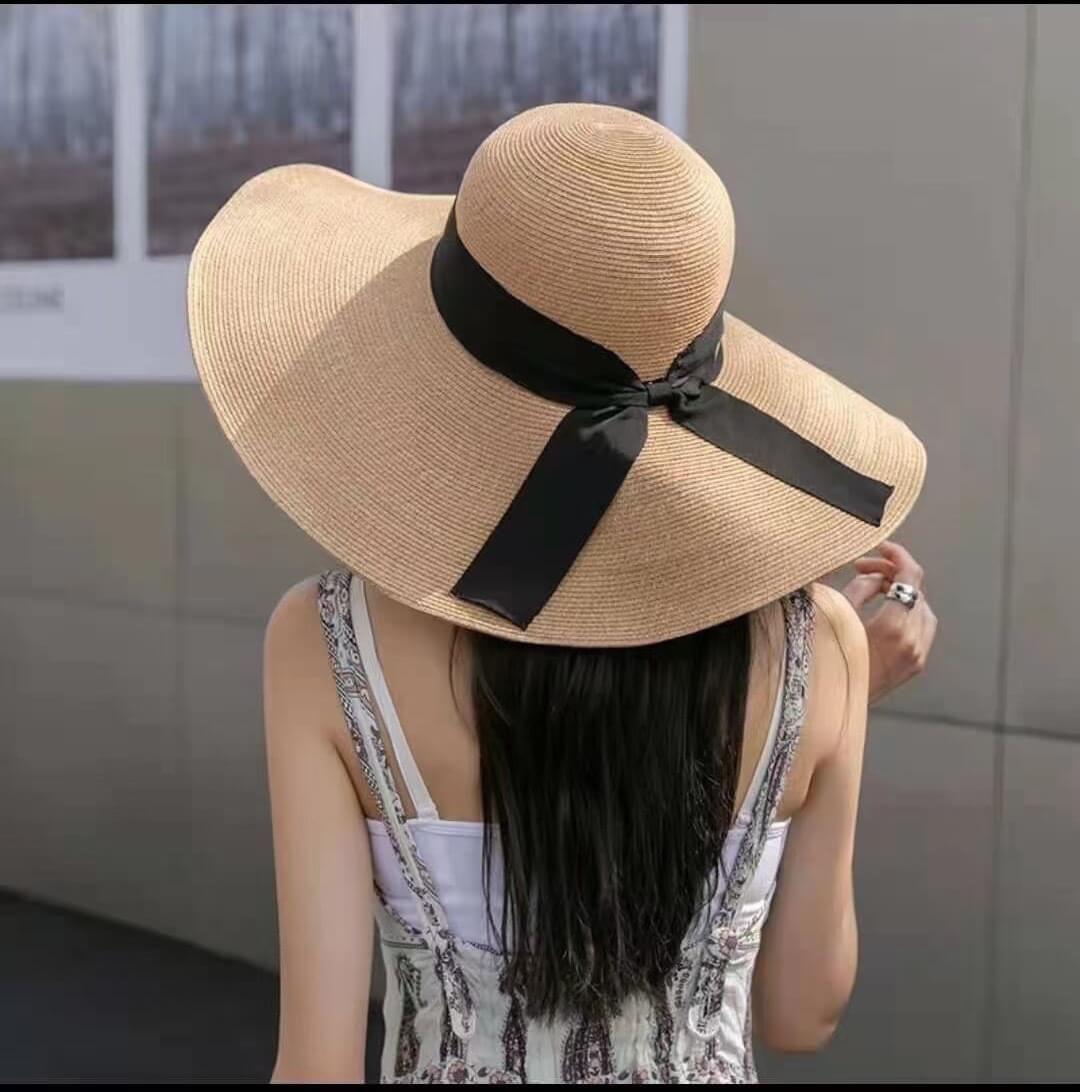 Chanel's New Big brim Straw Hat MZ13168A3