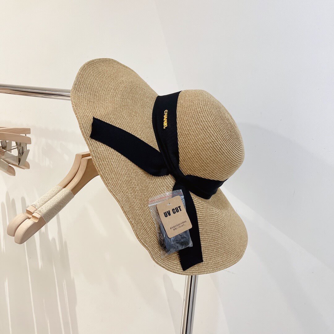 Chanel's New Big brim Straw Hat MZ13168A3