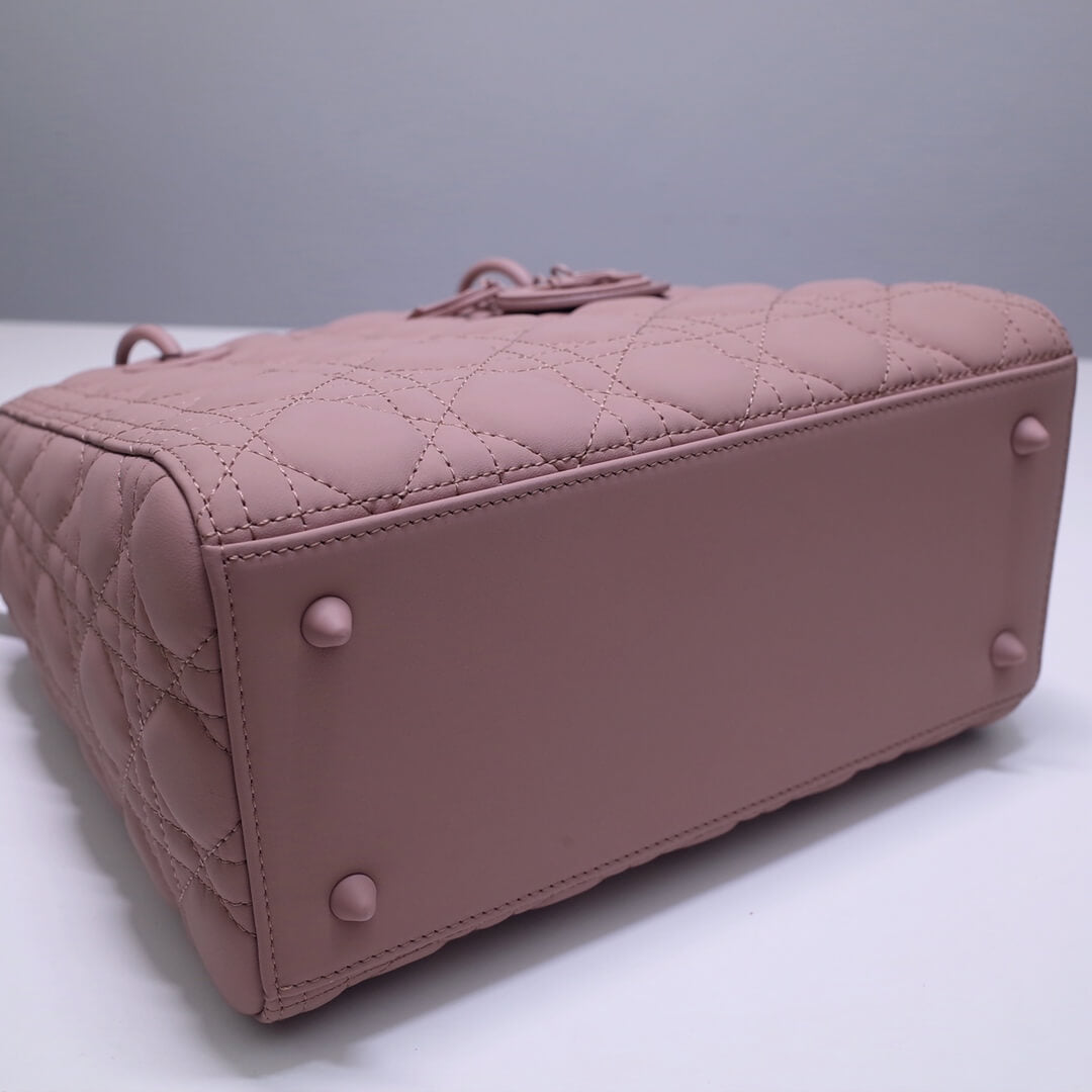 DO0804 Lady matte Handbag shoulder bag cross body bags nude root Pink Daifei bag Frosted buckle