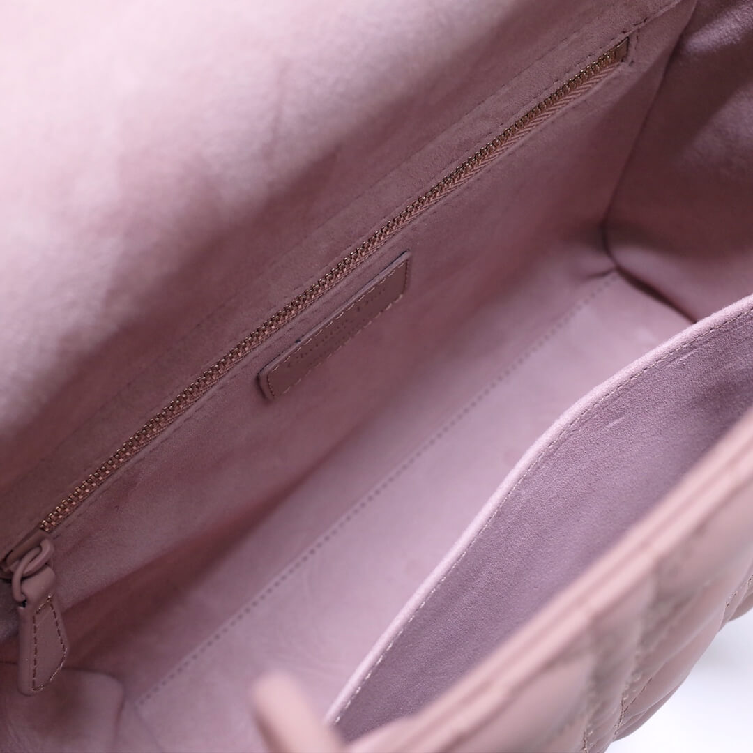 DO0804 Lady matte Handbag shoulder bag cross body bags nude root Pink Daifei bag Frosted buckle