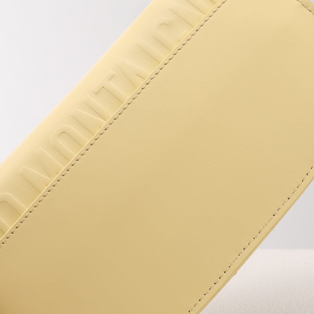 DO2029 Bobby East-West subaxillary bag dirty yellow cowhide bobby