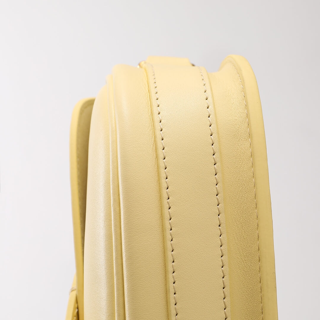 DO2029 Bobby East-West subaxillary bag dirty yellow cowhide bobby