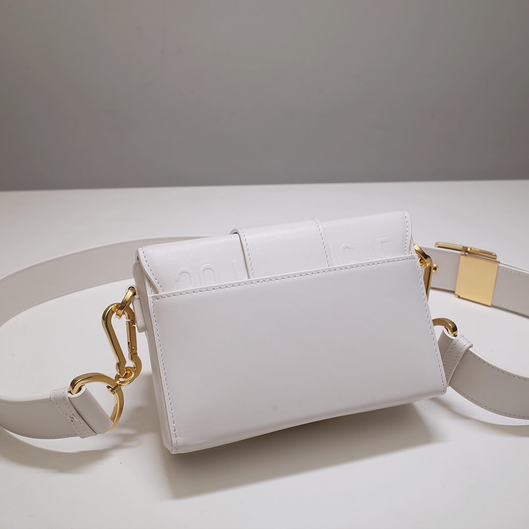 DO9008s MiniBox Oblique 30 Montaigne shoulder bag cross body bags Pearl White