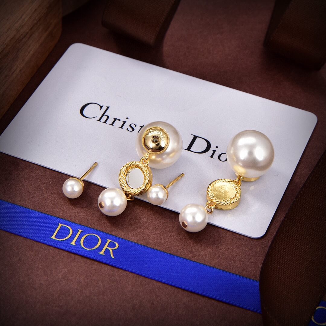 Dior 2023 New Fashion Elegant Letter French Earrings EH13168A14