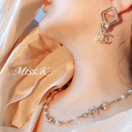 Fashionable and Super Beautiful Chanel Handicraft Workshop Double cchoker SL13168A1