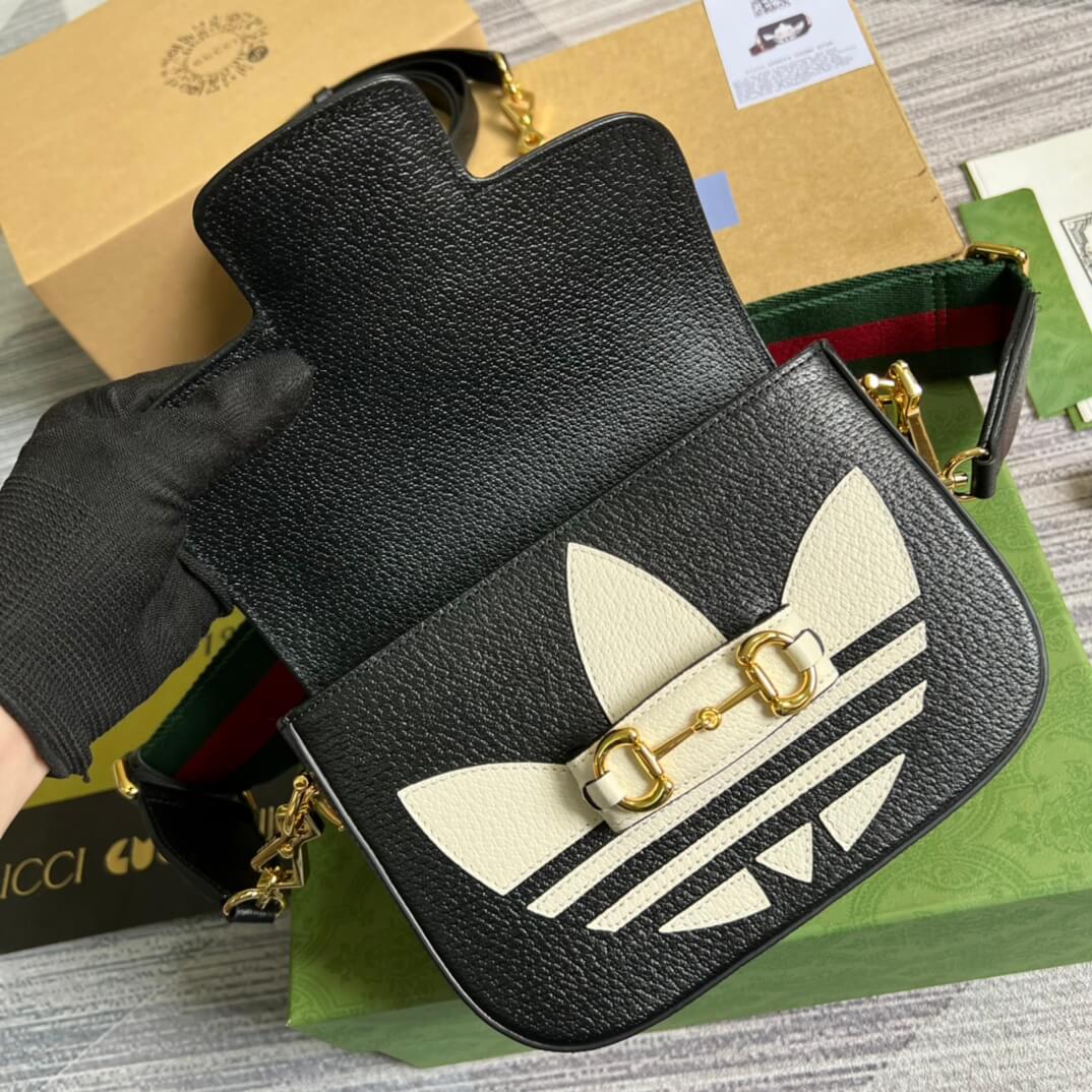 GG shoulder mini bag black 658874