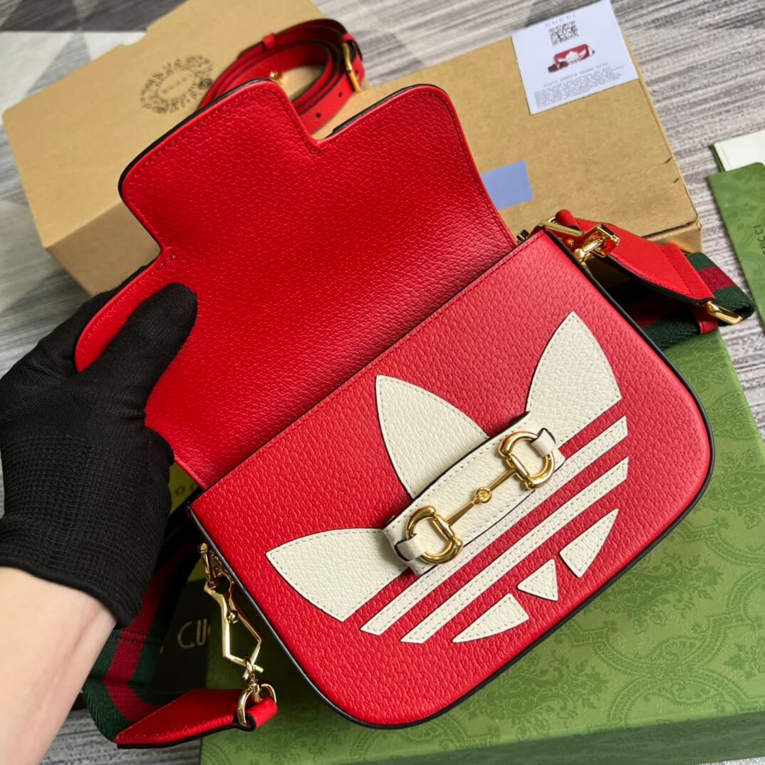 GG shoulder mini bag RED 658874