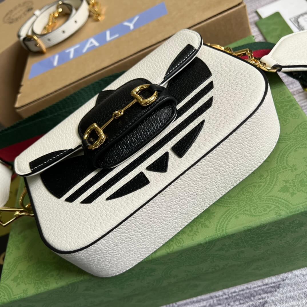 GG shoulder mini bag white 658874