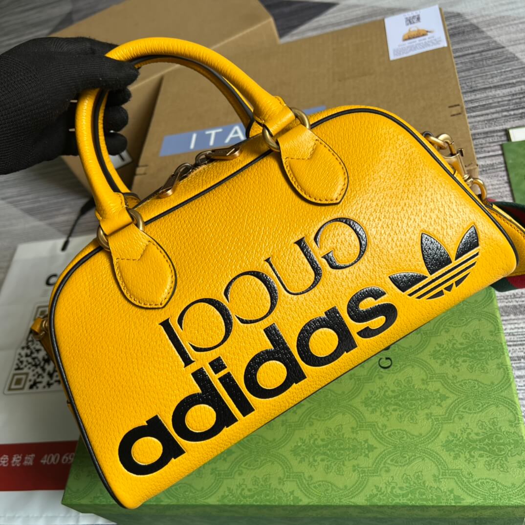 GG 702397 shoulder bag Handbag yellow adidas x