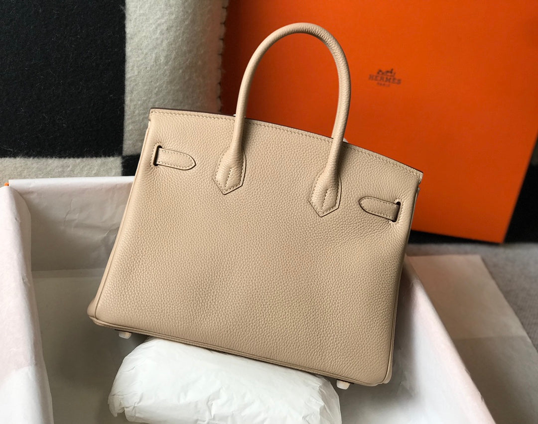 BIRKIN 25 LIGHT GREY GOLD HARDWARE