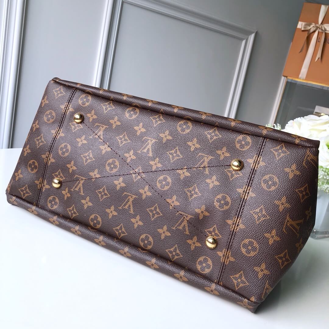 M40249 Damier Azur MM brown Monogram subaxillary bag 46cm