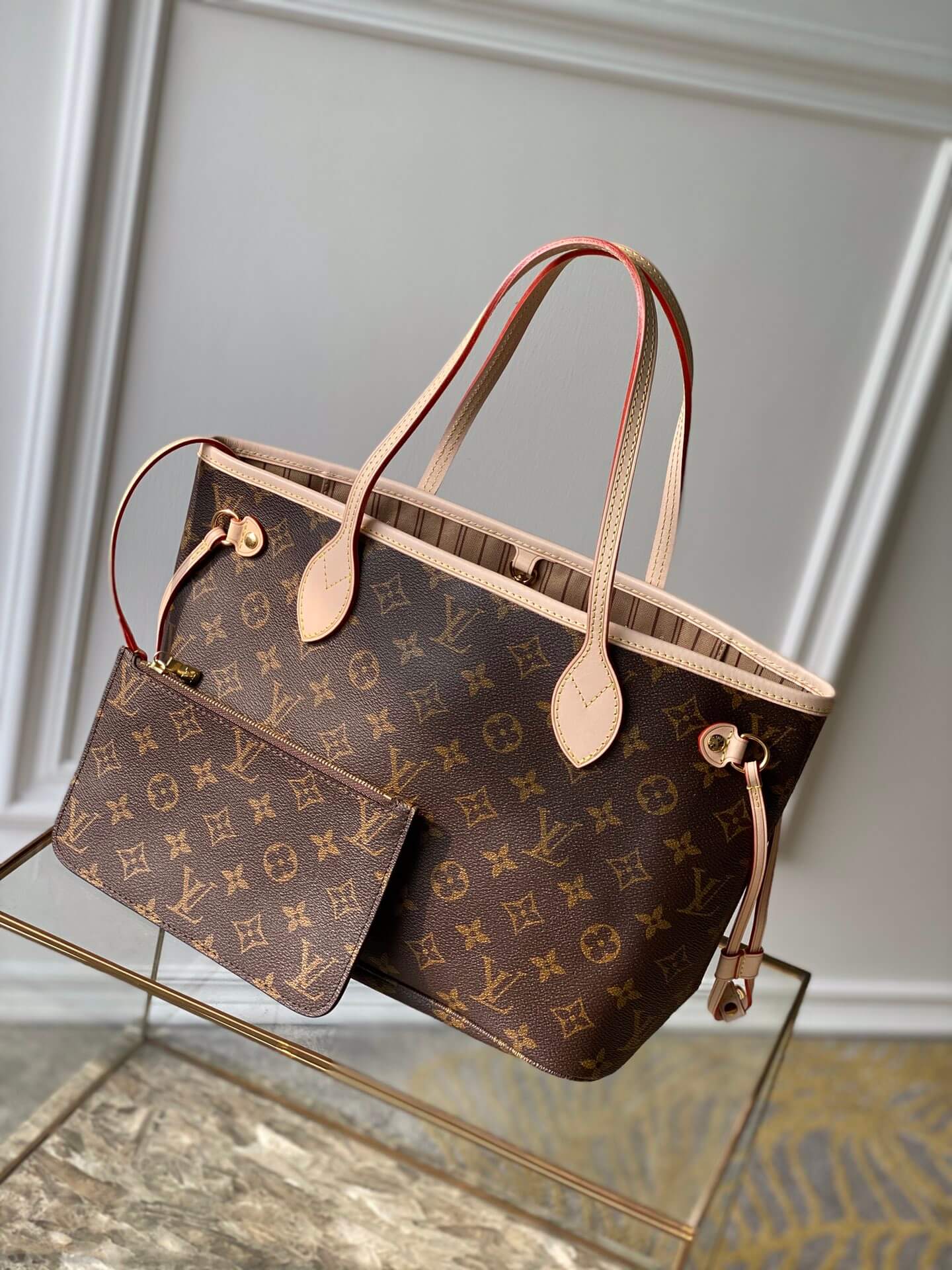 PM neverfull monogram