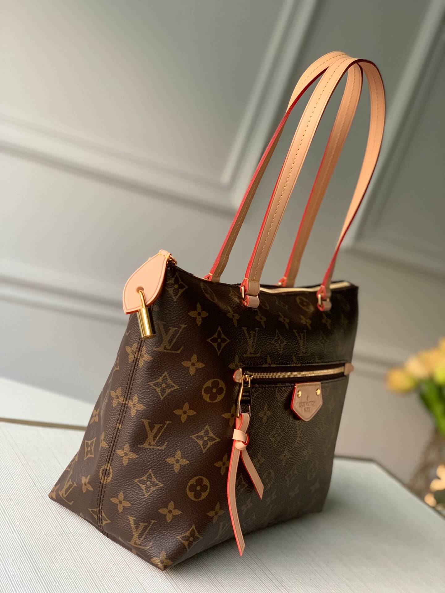 M42268 Monogram cross body bags shoulder bag subaxillary bag brown M42267/42CM