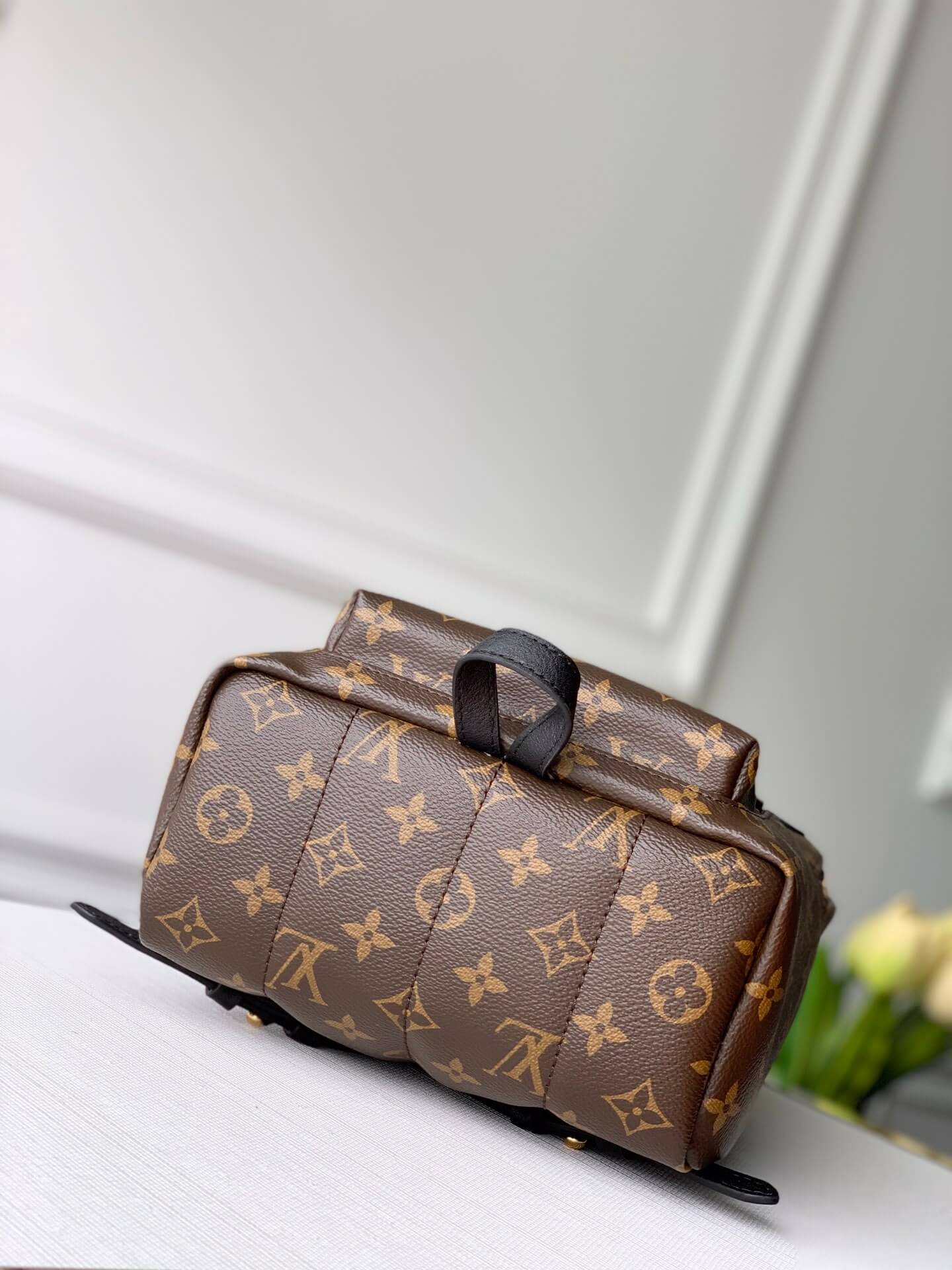 M44871 PALM SPRINGS PM brown monogram backpack