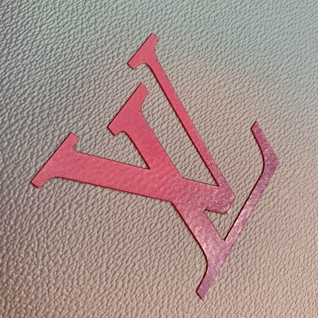 pink logo LV