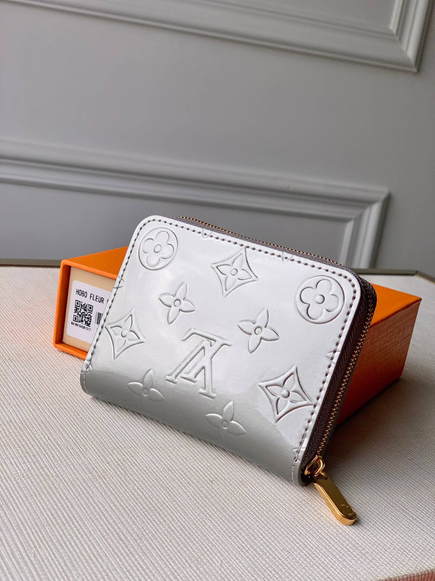 M60067 Zippy Coin Purse silver monogram Women's purse 11cm wallet