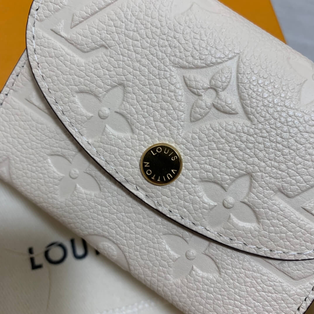 M81520 ZIPPY COIN PURSE Monogram Empreinte wallet milk white Women's purse