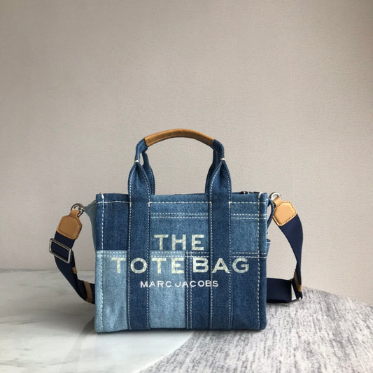 THE DENIM TOTE BAG Blue