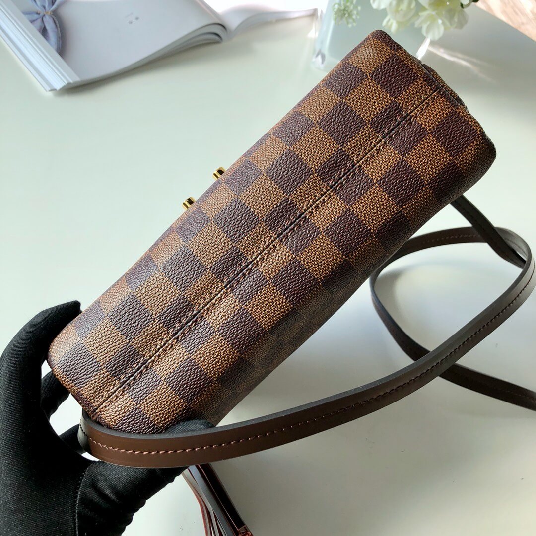 N53000 CROISETTE damier ebene brown shoulder bag cross body bags Handbag