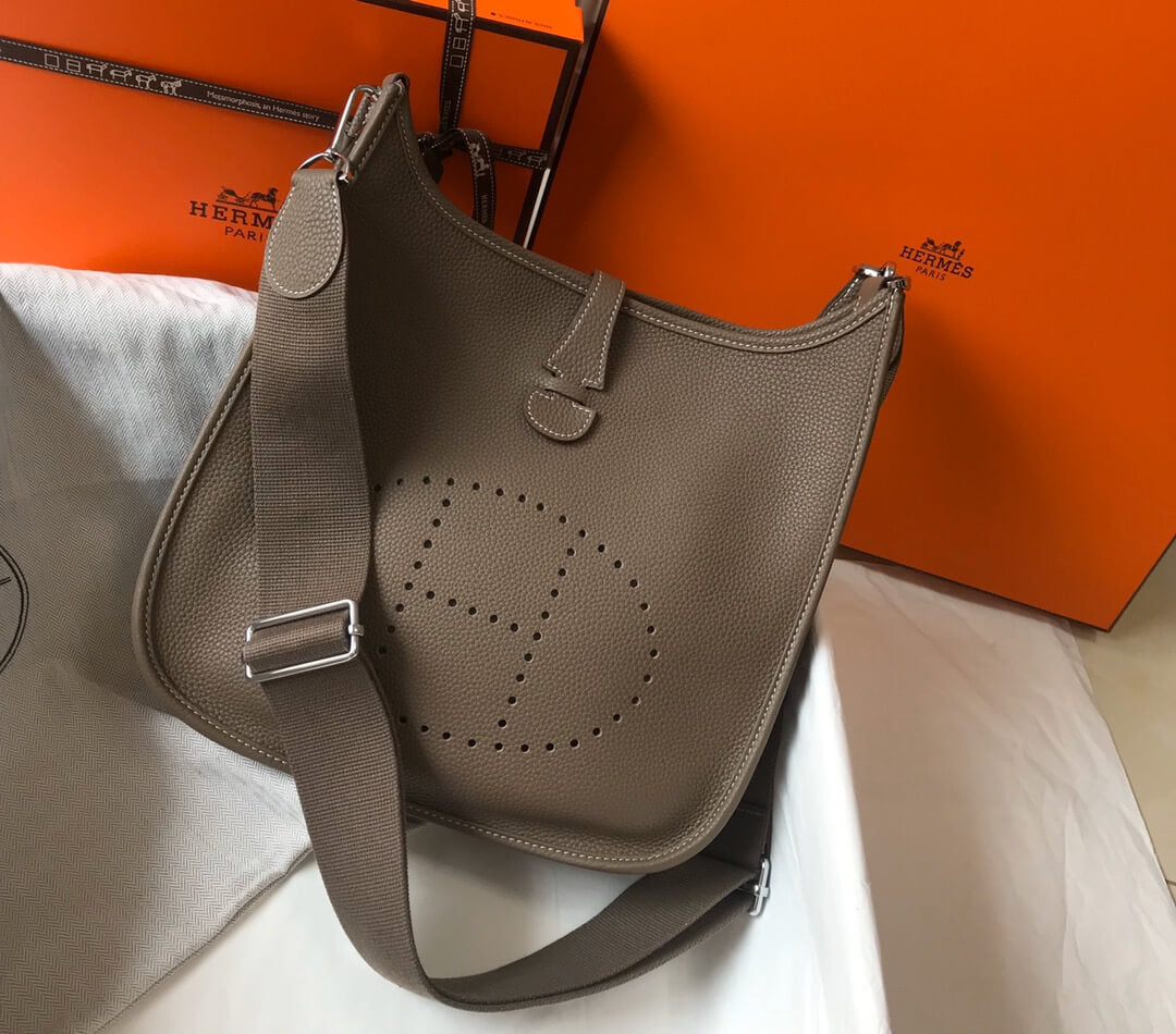 elephant grey shoulder bag for women and men