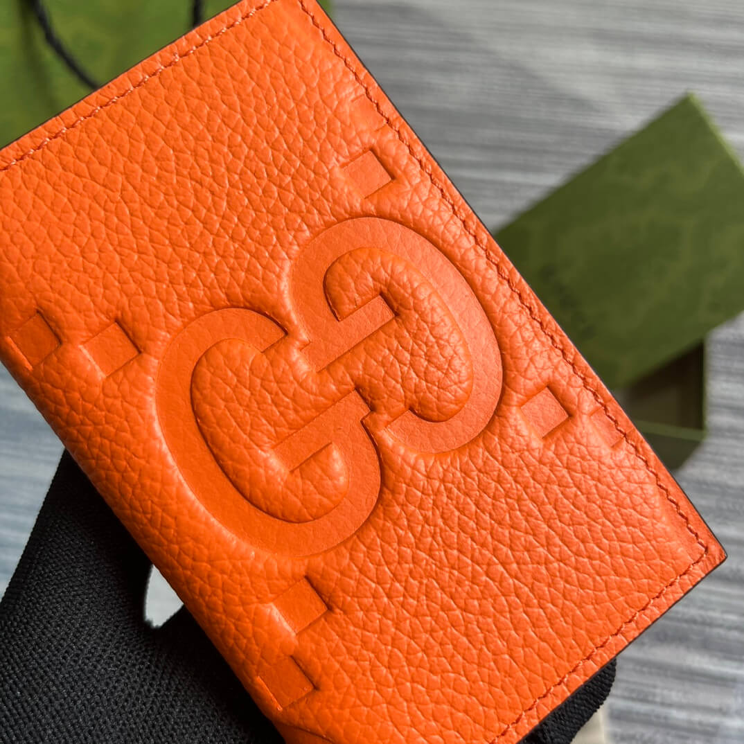 GC739478 wallet 12cm orange Free shipping