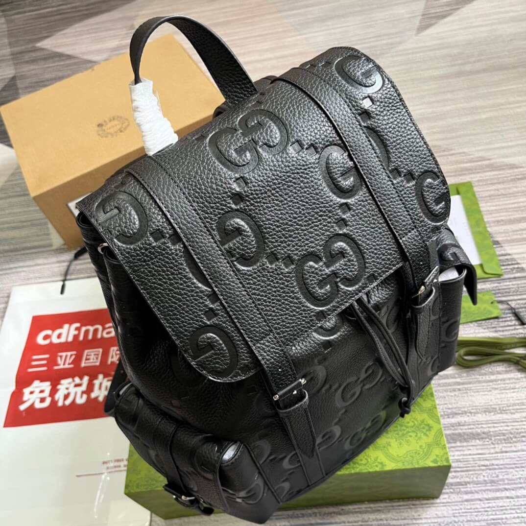 GG 625770 backpack 34cm black COWHIDE/ REAL LEATHER