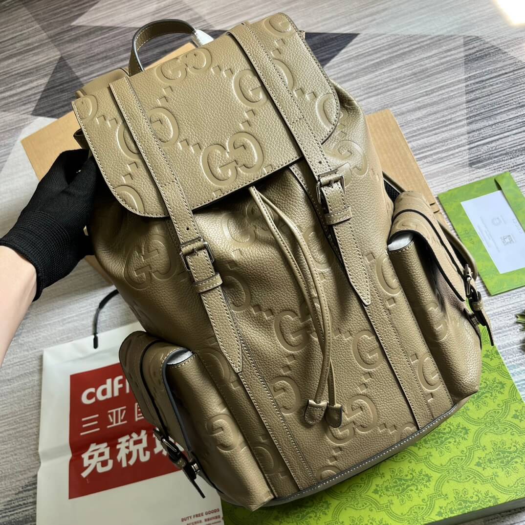 GG 625770 backpack 34cm taupe COWHIDE/ REAL LEATHER